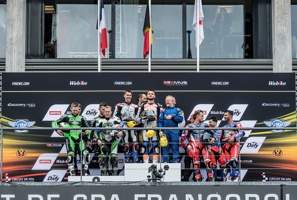 BMW REMPORTE DES 24H SPA EWC MOTOS D’ANTHOLOGIE