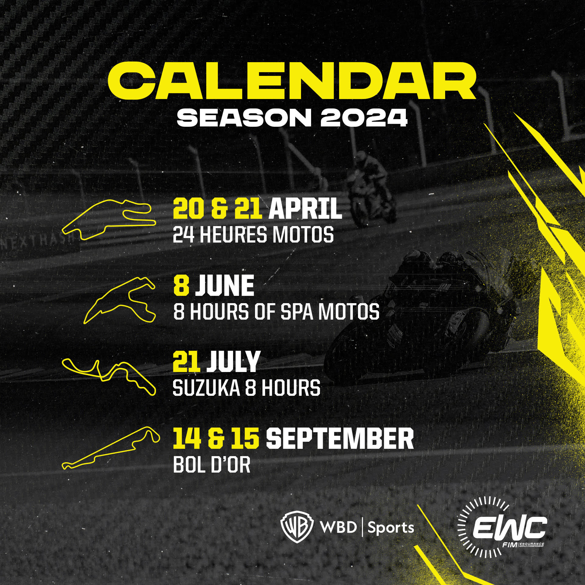 Pour le calendrier EWC 2024 coche-t-il toutes les cases ?