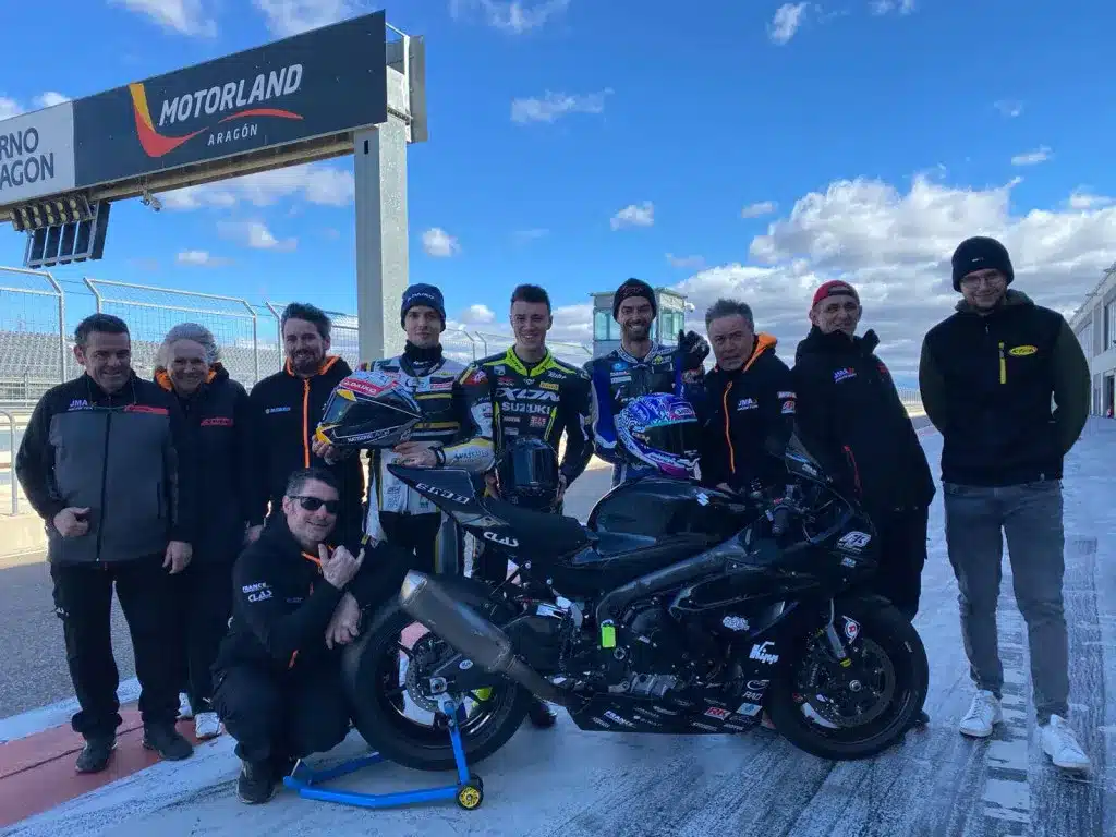 EWC SUPERSTOCK TEAM JMA PROGRESSE EN ESPAGNE