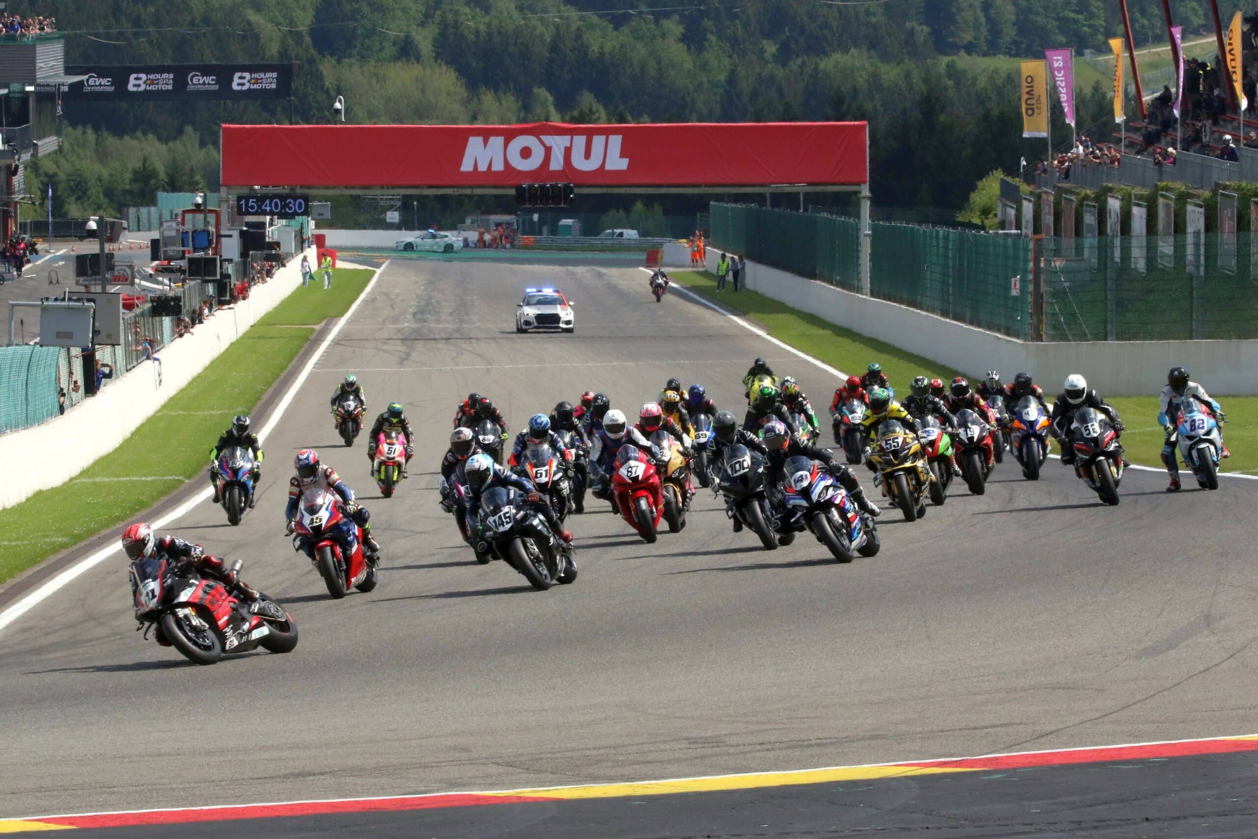 Who will be there for the 8H of Spa Motos?